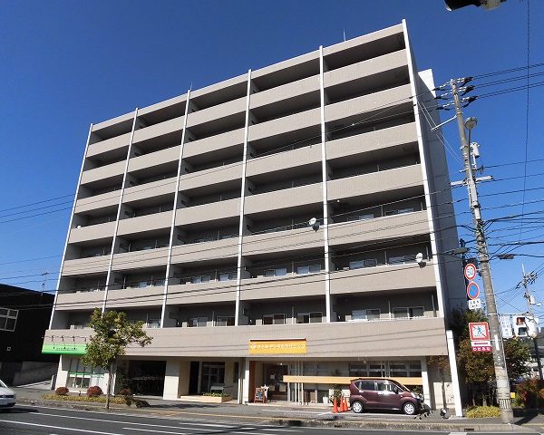 高知市北本町の2LDK、オートロック付きのマンション７階角部屋♪