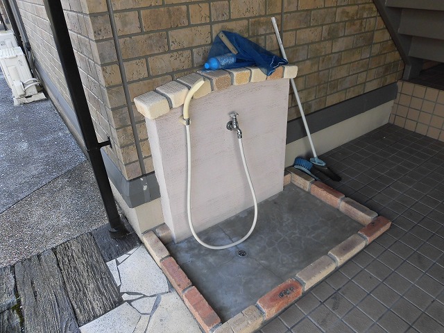 ペット用足洗い場 ペット用足洗い場