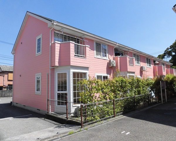 高知市大津甲ピンク色の外観が特徴の２ＬＤＫのお部屋♪