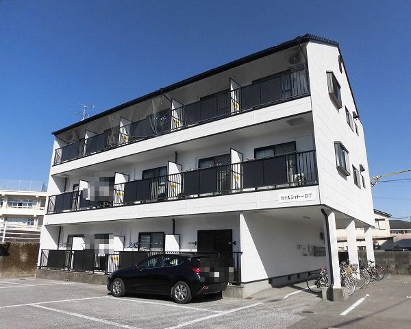 高知市大津乙の路面電車沿いの３階建て１階の１DKのお部屋♪