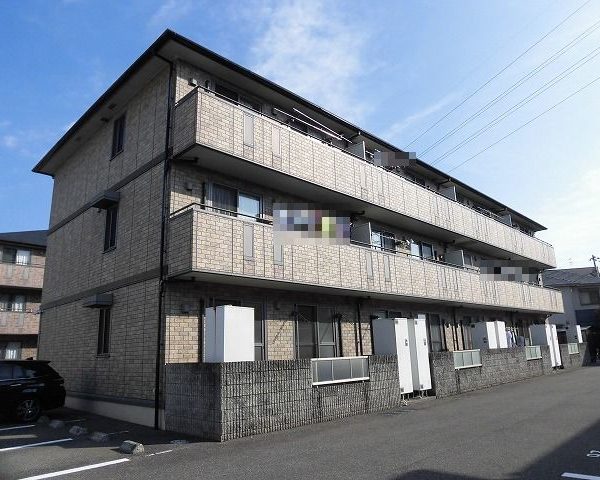 高知市高須東町 ペット飼育可能の2ＤＫ♪３階建て最上階角部屋♪