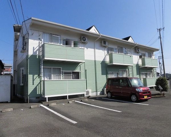高知市大津乙の２階建２階２ＤＫの角部屋♪