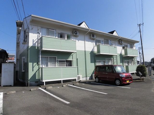 高知市大津乙の２階建２階２ＤＫの角部屋♪