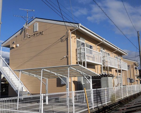 高知市介良乙の２階建て２階１ＬＤＫの角部屋♪
