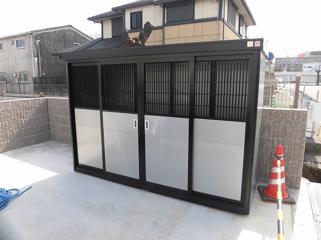 専用ごみ置き場 専用ごみ置き場