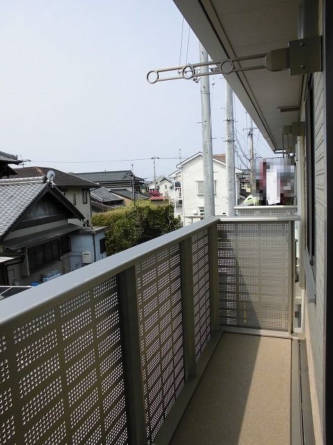 南向きのバルコニーです 南向きのバルコニーです