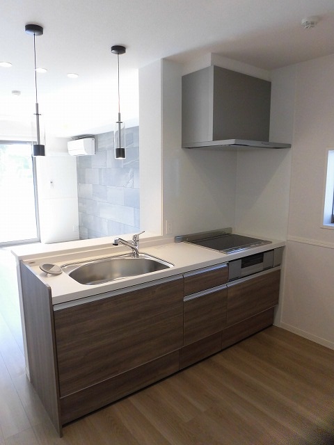 IHクッキングヒーター付きシステムキッチン IHクッキングヒーター付きシステムキッチン