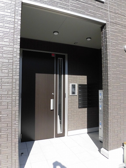 オートロックのエントランス オートロックのエントランス