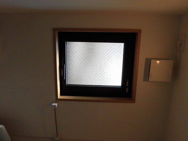 上部に換気窓あります 上部に換気窓あります