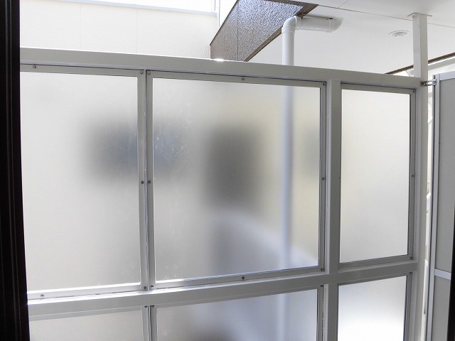 目隠しがあり眺望はありません 目隠しがあり眺望はありません