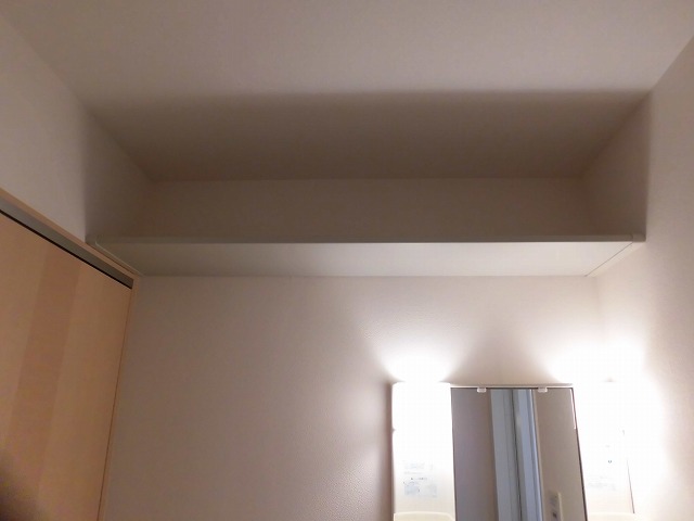 洗面台上部の収納棚 洗面台上部の収納棚