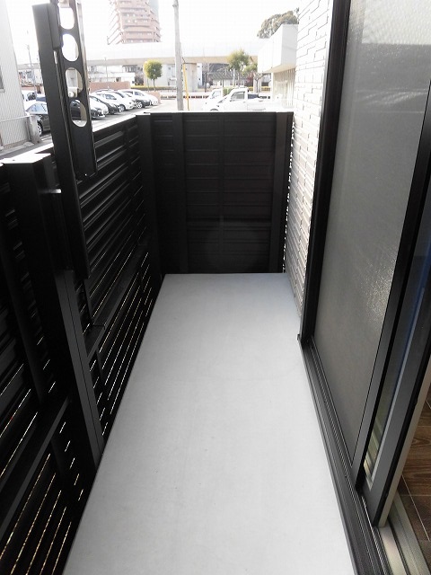 南向きのテラス 南向きのテラス