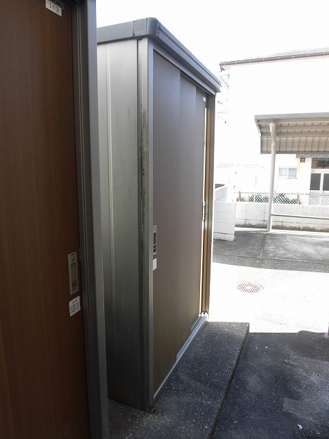 専用物置あります 専用物置あります