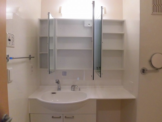 鏡の中も収納できます 鏡の中も収納できます