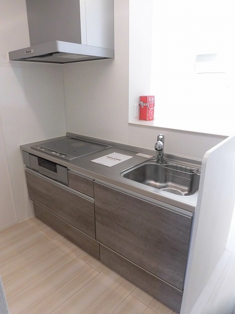 IHクッキングヒーター付きのシステムキッチン IHクッキングヒーター付きのシステムキッチン