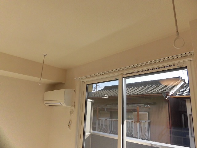 エアコンは2台付き・室内物干1機付 エアコンは2台付き・室内物干1機付