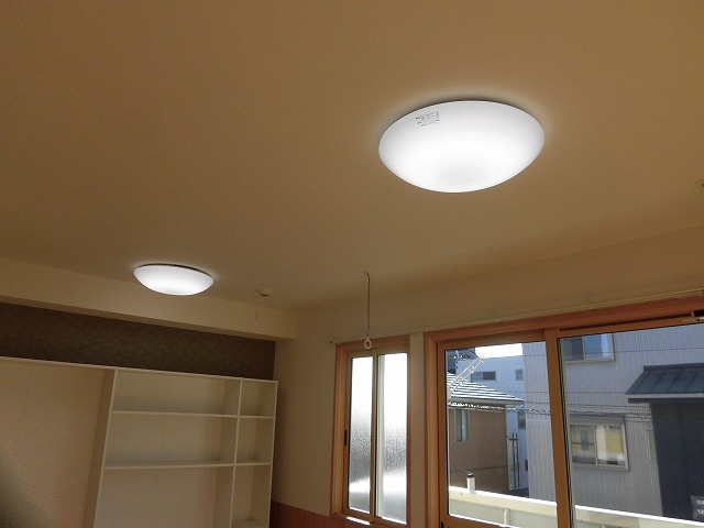 照明は全部屋付 照明は全部屋付