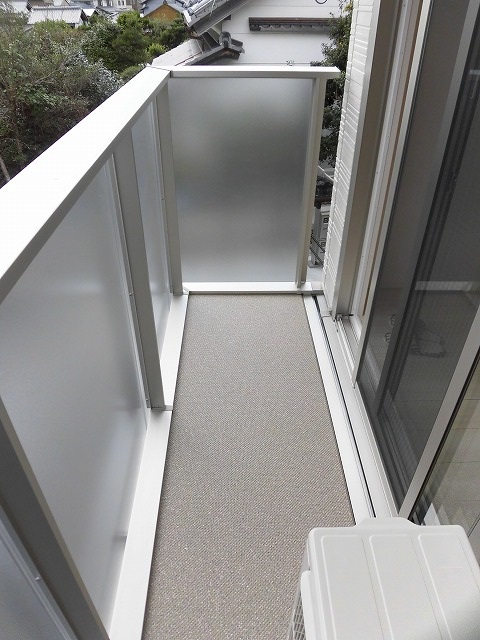 南向きのバルコニー 南向きのバルコニー