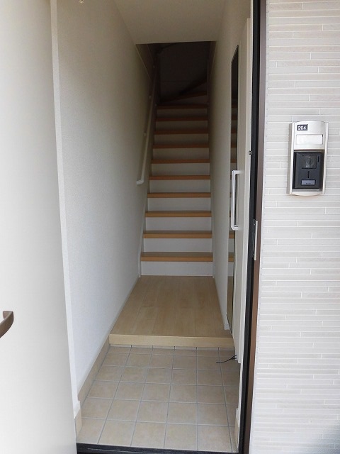 玄関は1階にあります 玄関は1階にあります