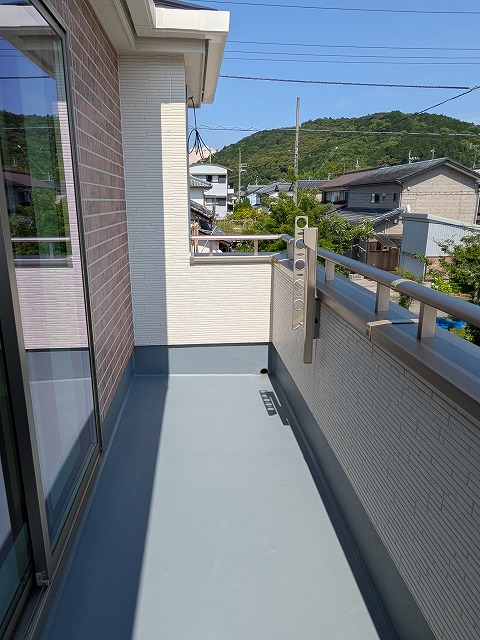 南向きのバルコニー 南向きのバルコニー