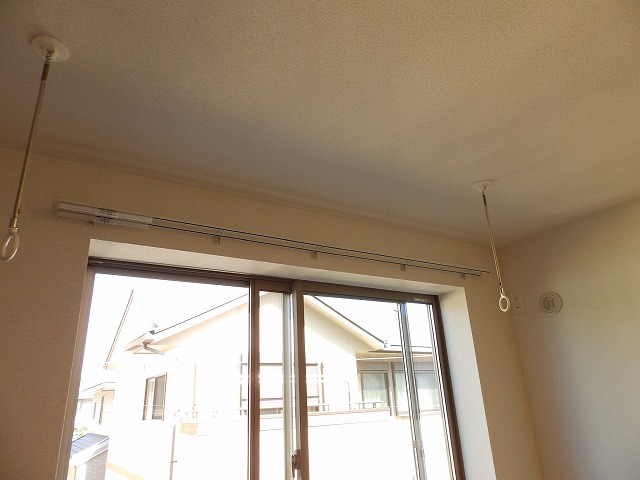 室内物干しは北側洋室に1機 室内物干しは北側洋室に1機