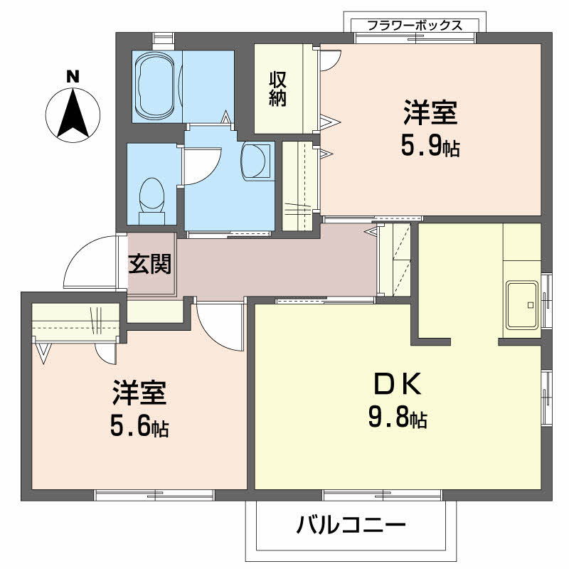 (間取) (間取)