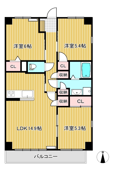 (間取) (間取)